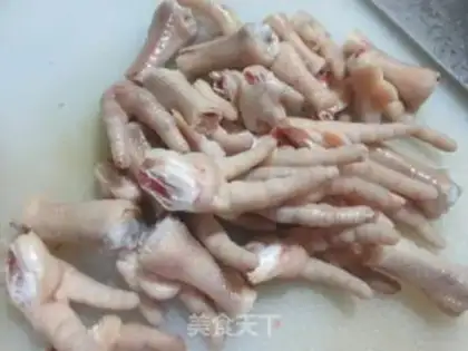 Make Chicken claw tacos step 2