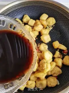 Make Garlic tofu step 7