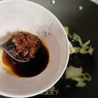 Make Tofu burn wood step 6