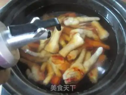 Make Chicken claw tacos step 6