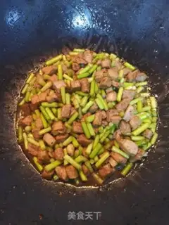 Make Garlic fried meat step 4