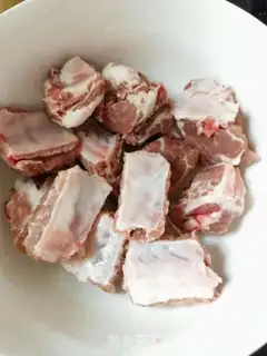 Make Garlic ribs steam potatoes step 0