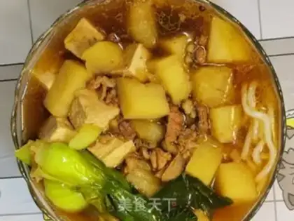 Make Potato tofu step 0