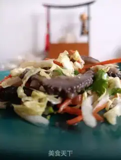 Make Cabbage with sea cucumber step 11