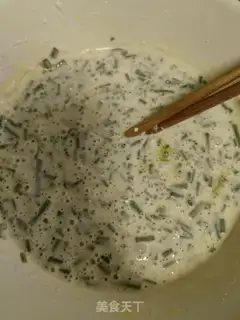 Make Onion pancakes step 1