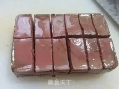 Make Tartars boil duck blood step 1