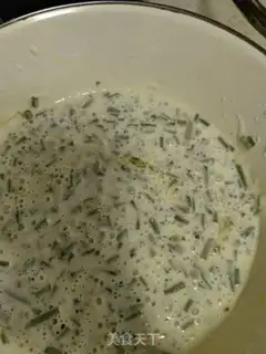 Make Onion pancakes step 2