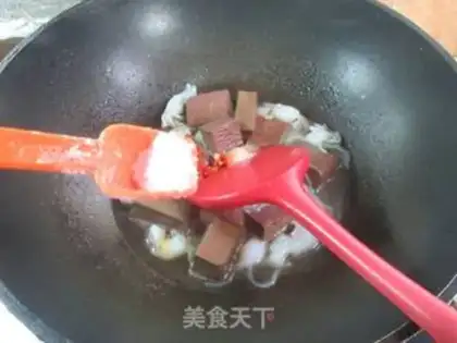 Make Tartars boil duck blood step 8