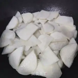 Make Beef fried potatoes step 2