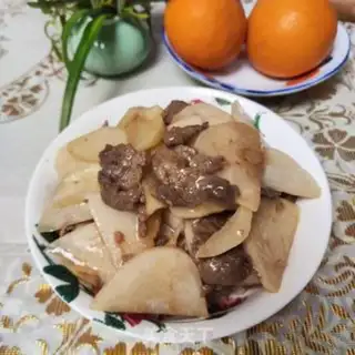 Make Beef fried potatoes step 6