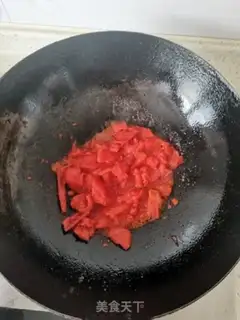 Make Tomato egg soup step 2