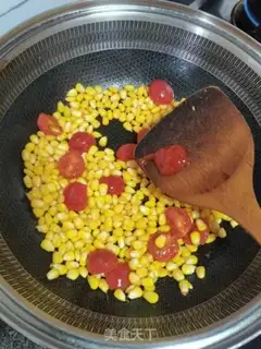 Make Pomegranate corn step 3