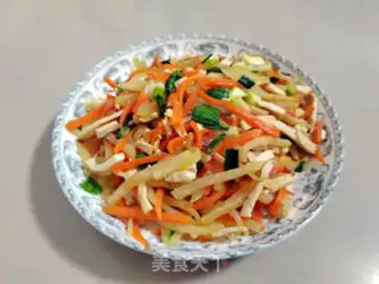 Make Carrot bean dry and blue step 5