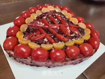 Make Blueberry jam cake step 27