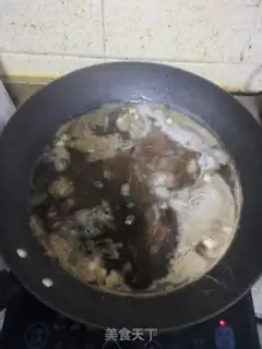 Make Sour duck blood soup step 2