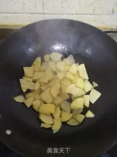 Make Potato chips for ham step 2