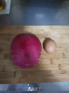 Make Egg radish soup step 0