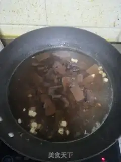 Make Sour duck blood soup step 3