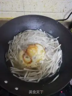 Make Egg radish soup step 6