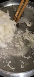 Make Shrimp skin step 1