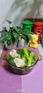 Make Pork bone mustard soup step 11