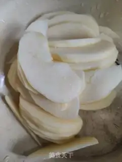 Make Silver-eared apple sugar step 2