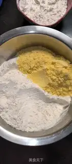 Make Corn paste sticker step 0