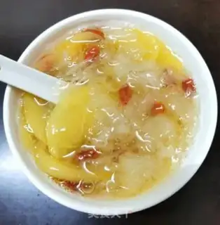 Make Silver-eared apple sugar step 6