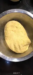 Make Corn paste sticker step 3