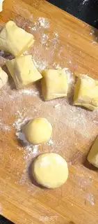 Make Corn paste sticker step 5