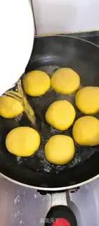 Make Corn paste sticker step 7
