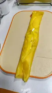 Make Mango towel roll step 20