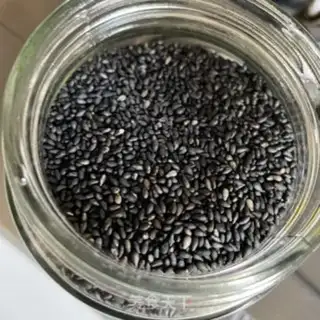 Make Black Sesame Rice step 1