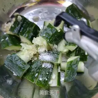 Make cucumber oil bar step 2