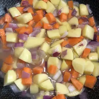 Make Curry potatoes step 5