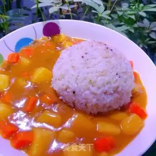 Make Curry potatoes step 8