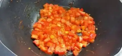 Make The dress and the omelet soup step 2