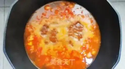 Make The dress and the omelet soup step 3