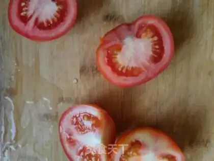 Make Chicken tomato fried eggs step 0