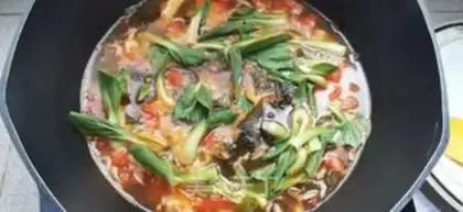 Make The dress and the omelet soup step 5