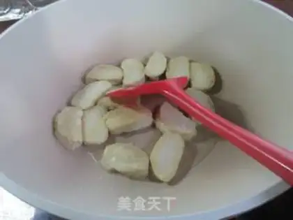 Make Soybeans sour chicken step 3