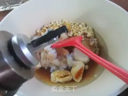 Make Soybeans sour chicken step 5