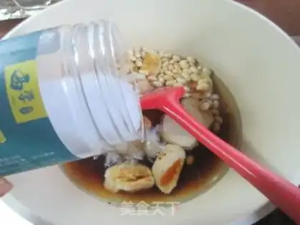 Make Soybeans sour chicken step 6