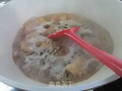Make Soybeans sour chicken step 8