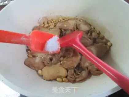 Make Soybeans sour chicken step 9