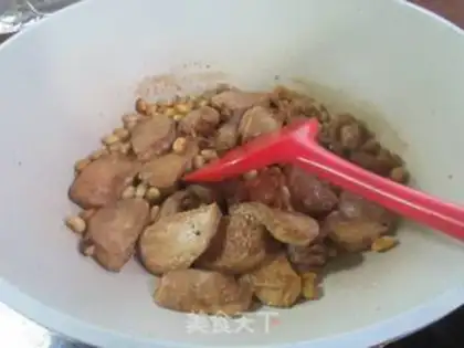 Make Soybeans sour chicken step 10