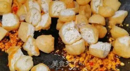 Make Sour sauce, tofu step 4