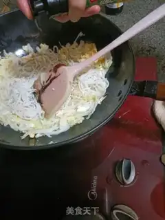 Make Egg fried rice powder step 3