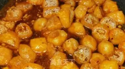 Make Sour sauce, tofu step 6