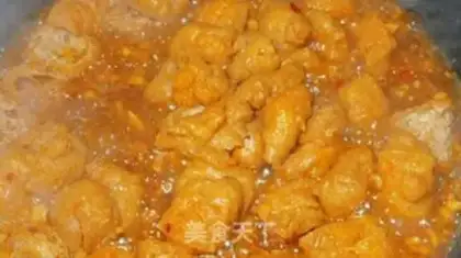 Make Sour sauce, tofu step 7